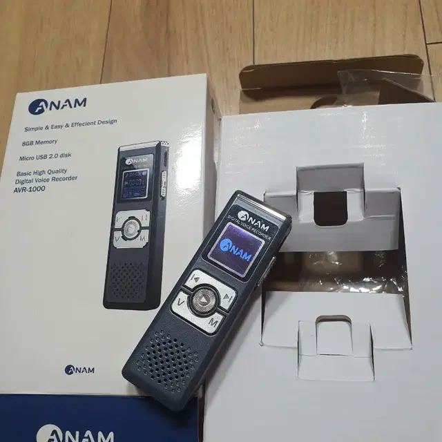 아남 녹음기 anam avr-1000