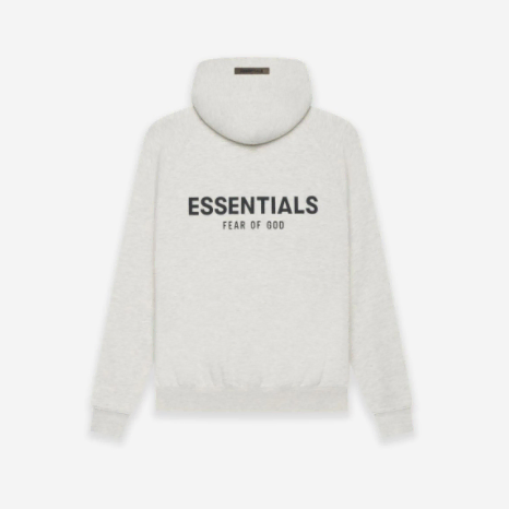 Essential Full-Off Hooded Oatmeal - M size