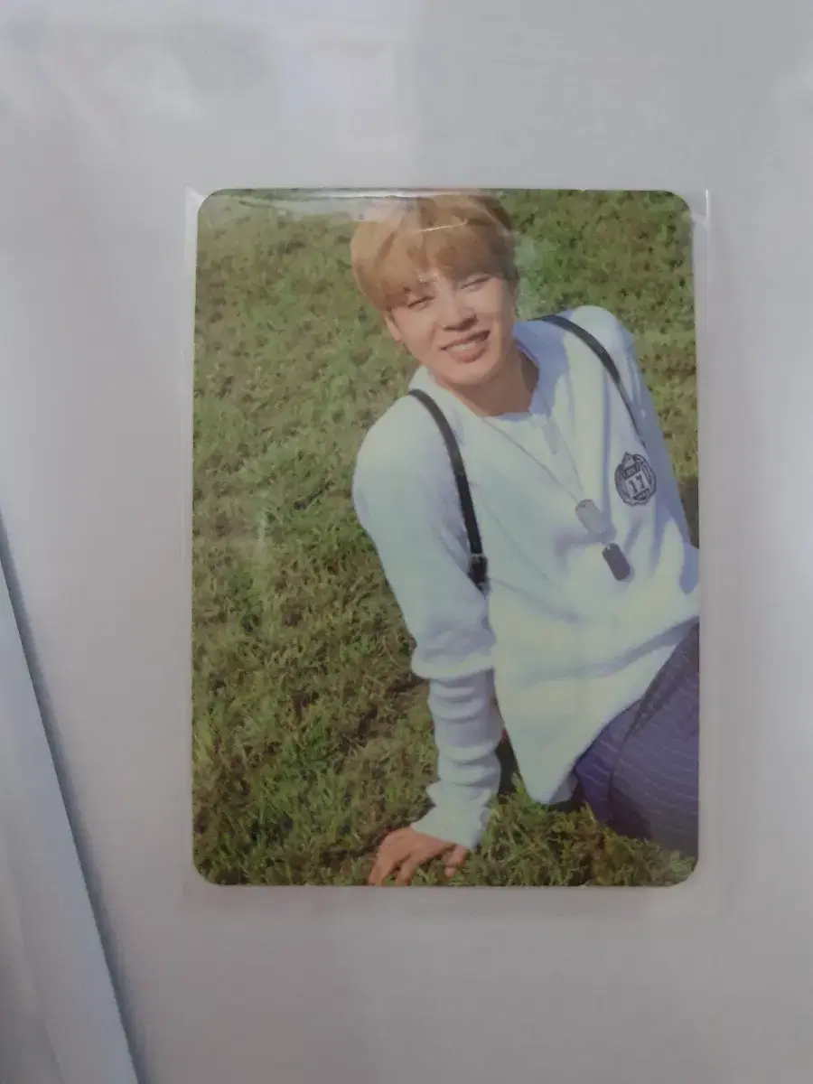 bangtan 17 seasons greetings jimin photocard