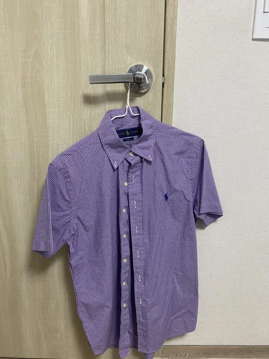 Polo Loggingham Check Shirt (Men's XXS) New