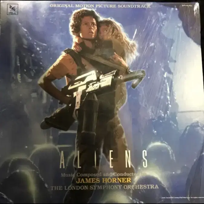 aliens ost james horner 에일리언 2 ost 미개봉 