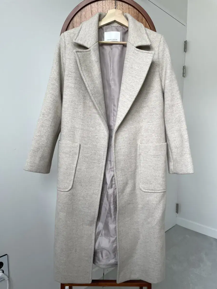 Winter long wool coat