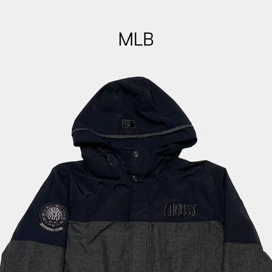 MLB 뉴욕양키즈 로고패치 바람막이 BM080