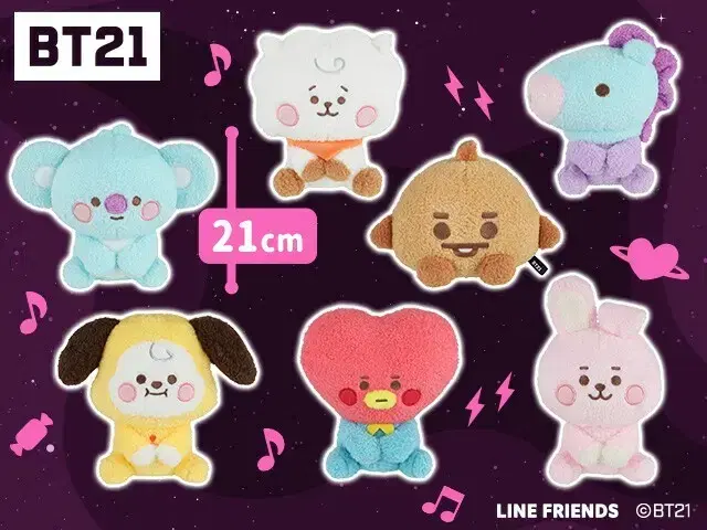 BT21,BTS 인형 (일본판)