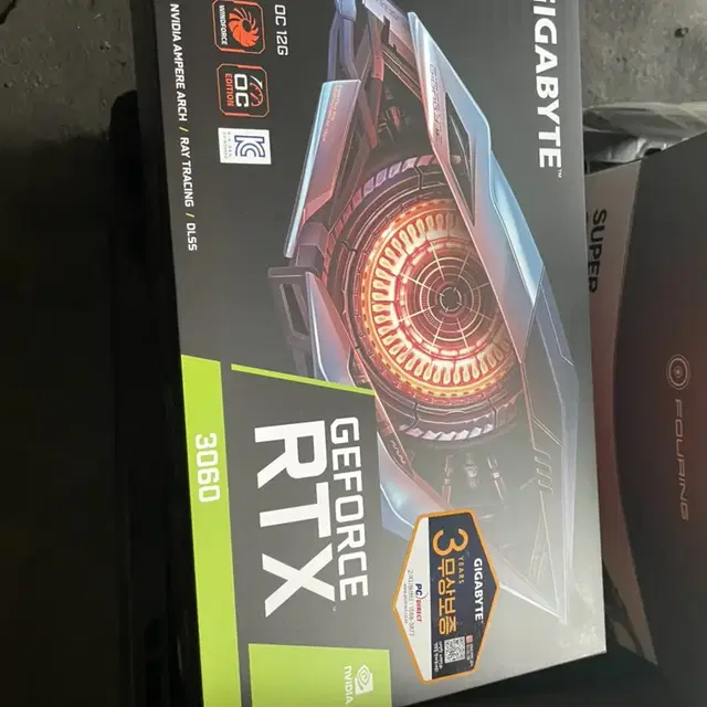 기가바이트 RTX 3060 LHR 게이밍oc 3장 팝니다