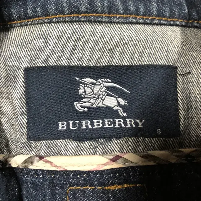 Burberry 버버리 키즈 여아 청자켓 8/빈티지홍