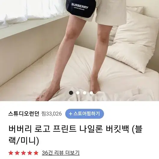 버버리 포이베 버킷백