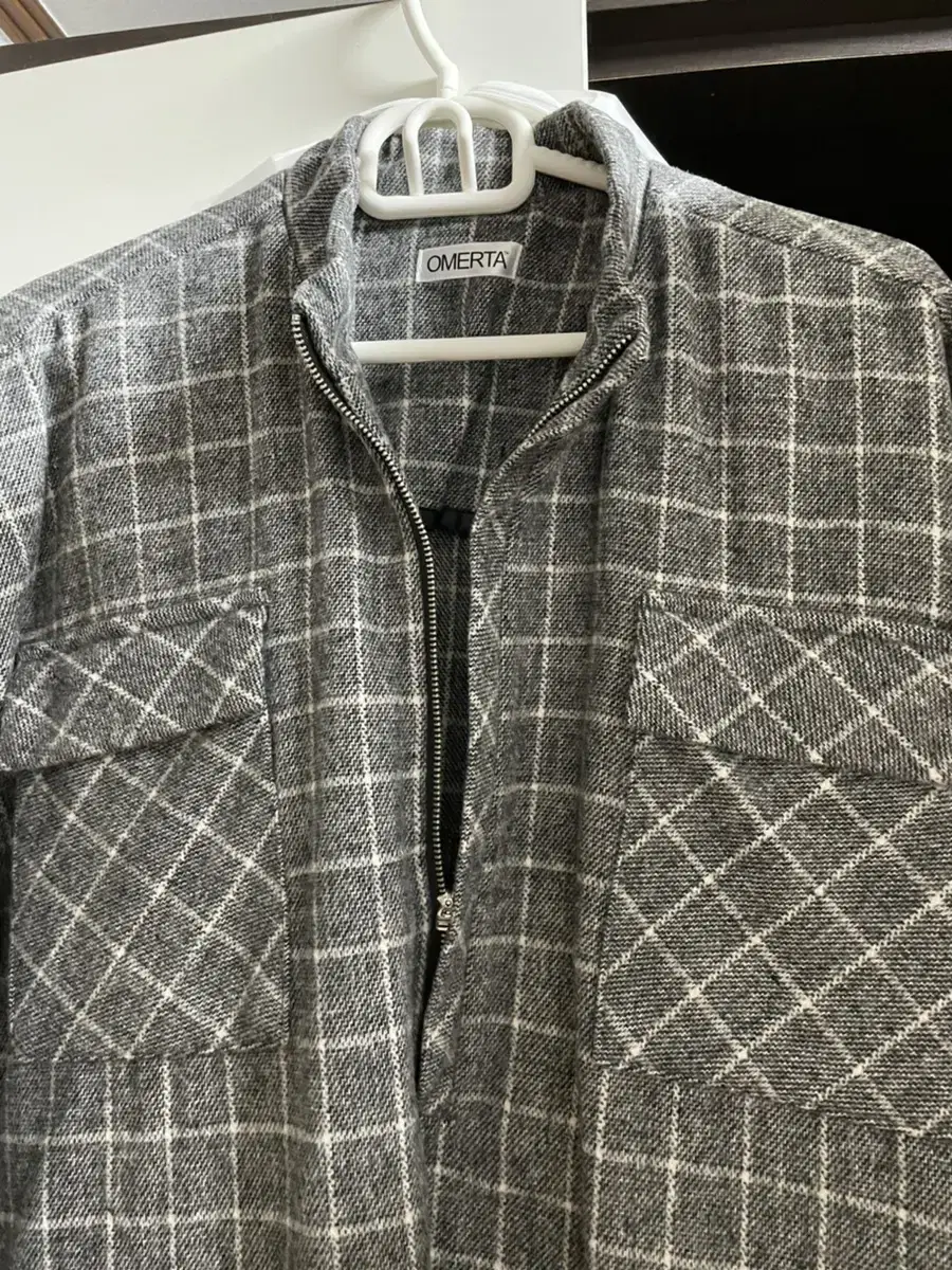 Omerta Anorak Check Shirt