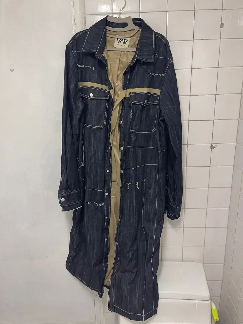 L) VAO Denim Remake Long Coat