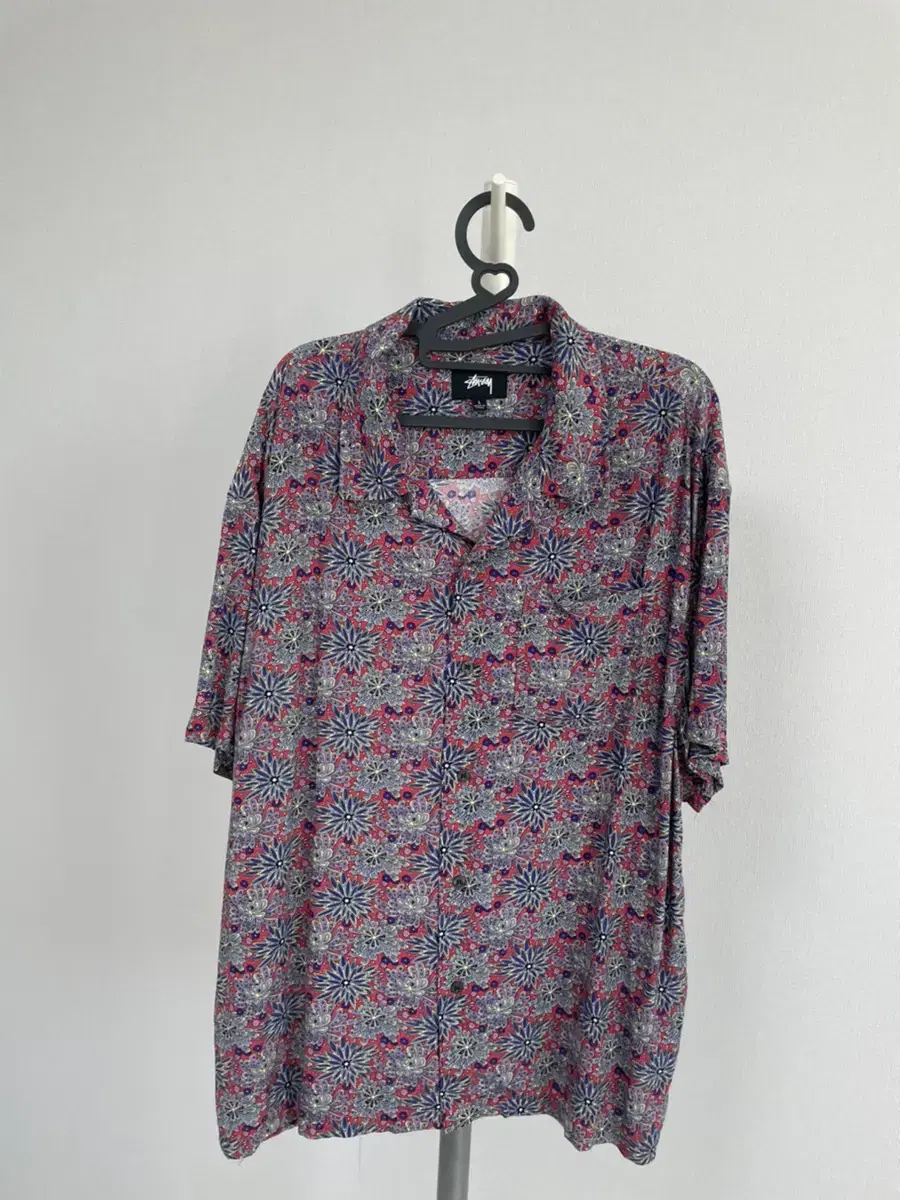 Stussy Floral Print Shirt L