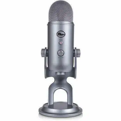 블루 예티 USB 마이크 실버 색상 Blue Yeti 베스트셀러 방송용/