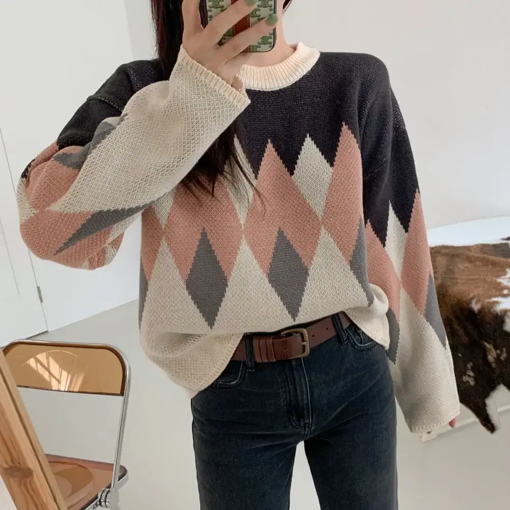 Knit a dia pattern