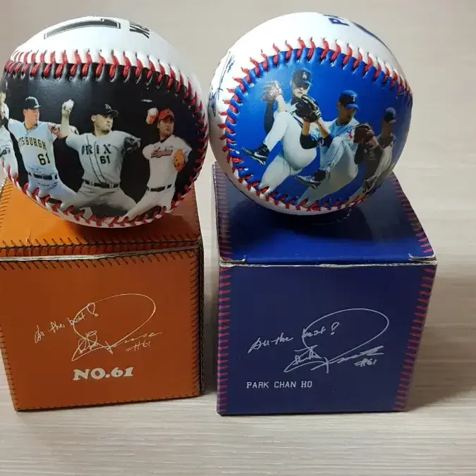 박찬호  MLB 포토볼  2종  (가격내림)