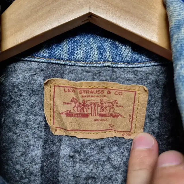 80's USA Levis 71506 Trucker Jkt