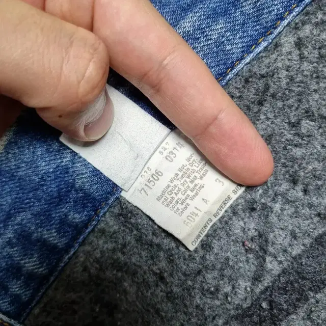 80's USA Levis 71506 Trucker Jkt