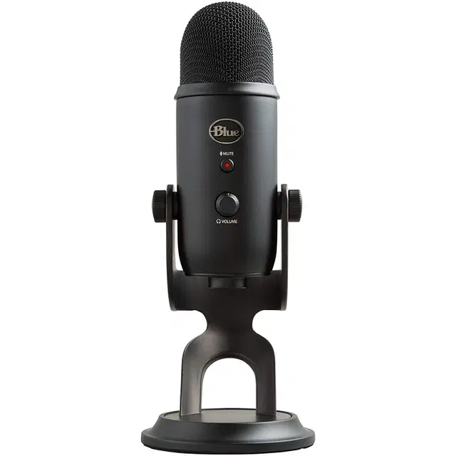 블루 예티 USB 마이크 블랙 색상 Blue Yeti 베스트셀러 방송용/