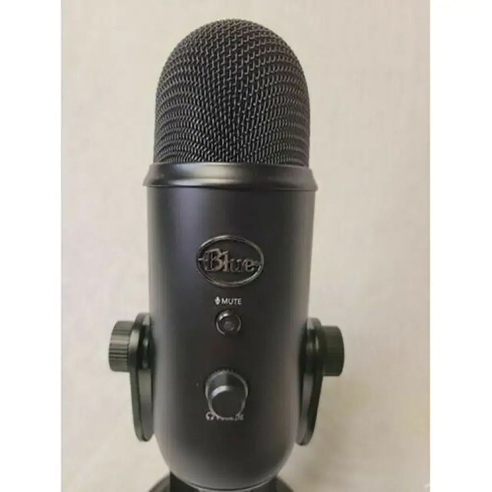 블루 예티 USB 마이크 블랙 색상 Blue Yeti 베스트셀러 방송용/