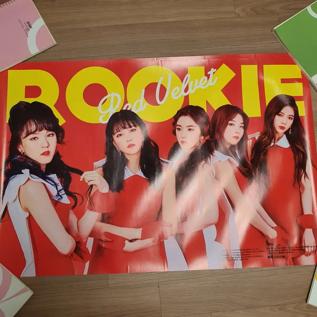 SM red velvet Official poster sells