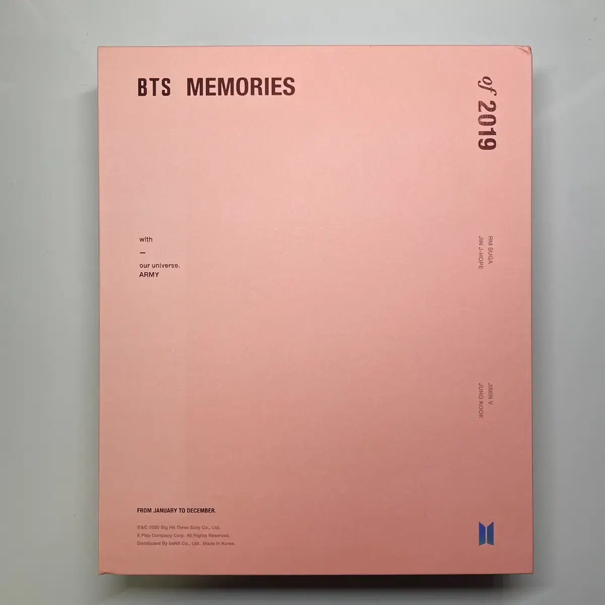 방탄소년단 2019 메모리즈