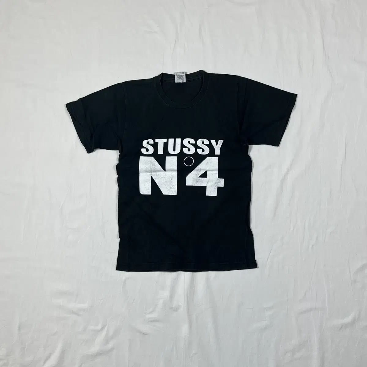 90s 스투시 stussy n4 빅로고 반팔티셔츠