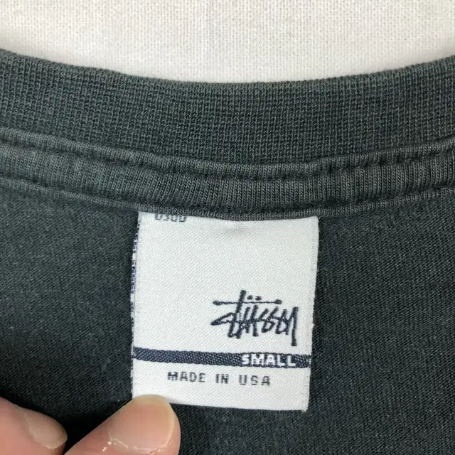 90s 스투시 stussy n4 빅로고 반팔티셔츠