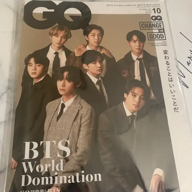 방탄소년단 잡지 GQ 2020 10월호