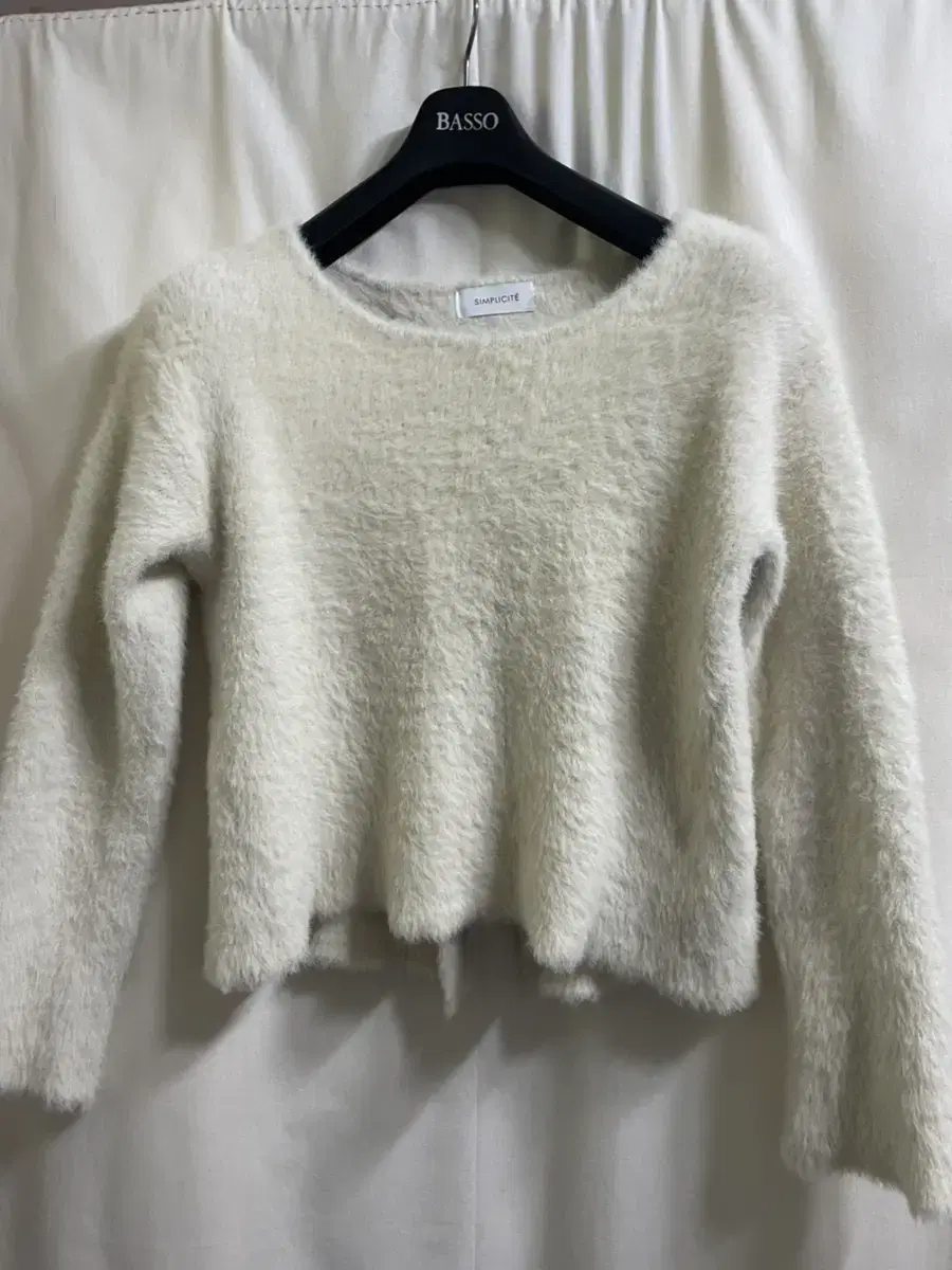 Vintage Suzuko back slit knit popnidan