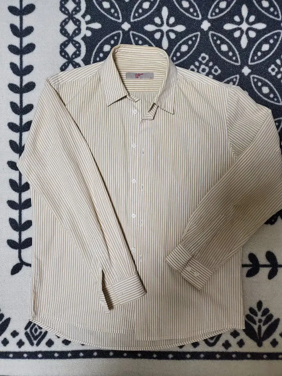 Eight Seconds Pin Stripe Cotton Shirt Size L