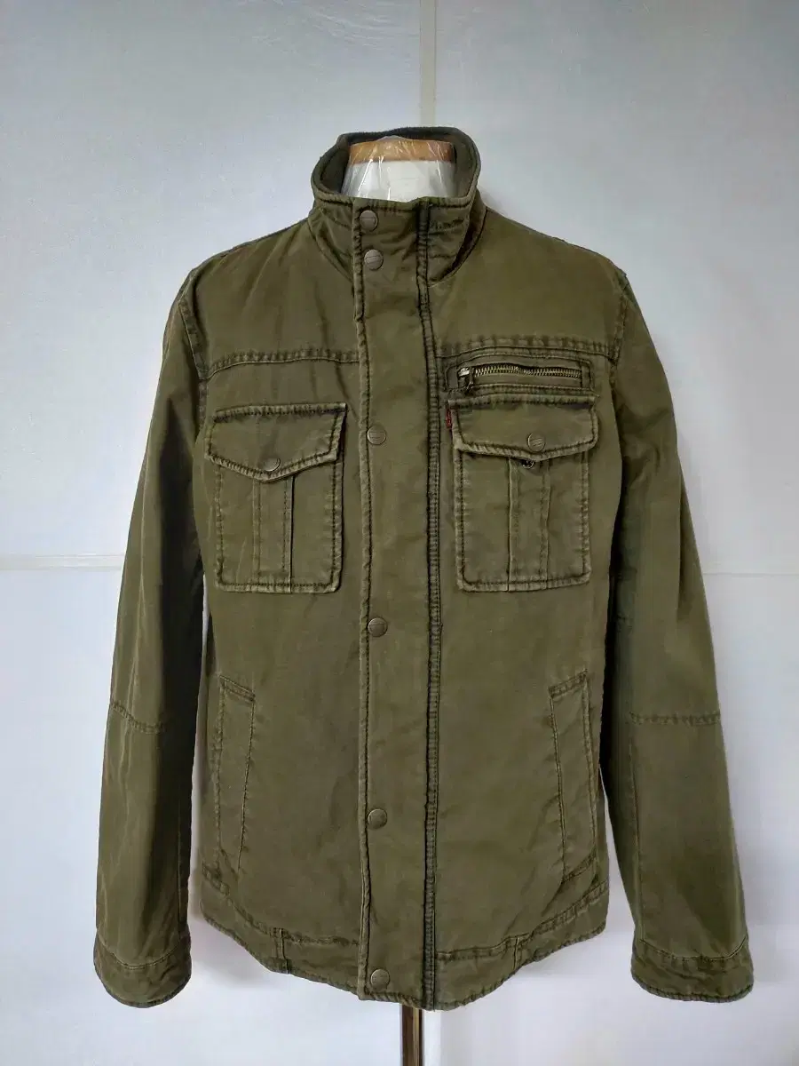 100) Levi's Military Denim Jacket Jumper 