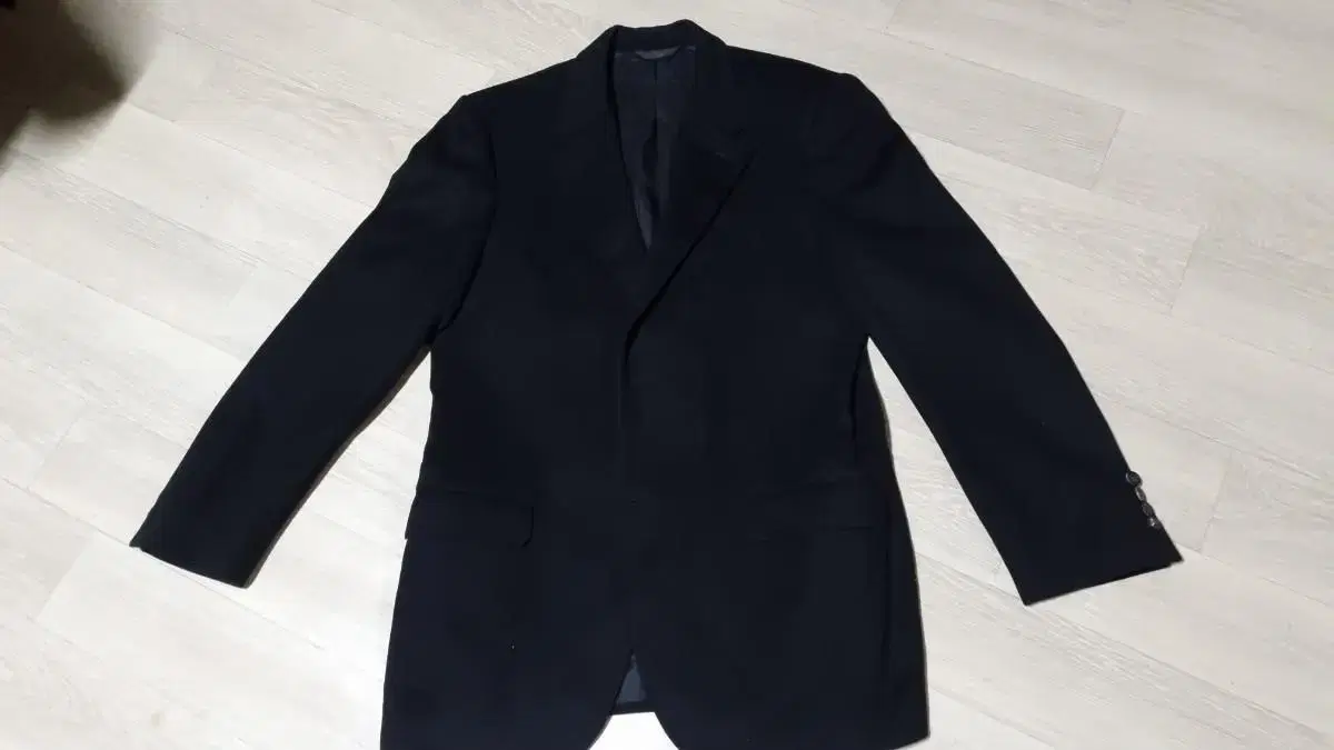 Genuine Calvin Klein Collection Black Wool Jacket with Cashmere 50