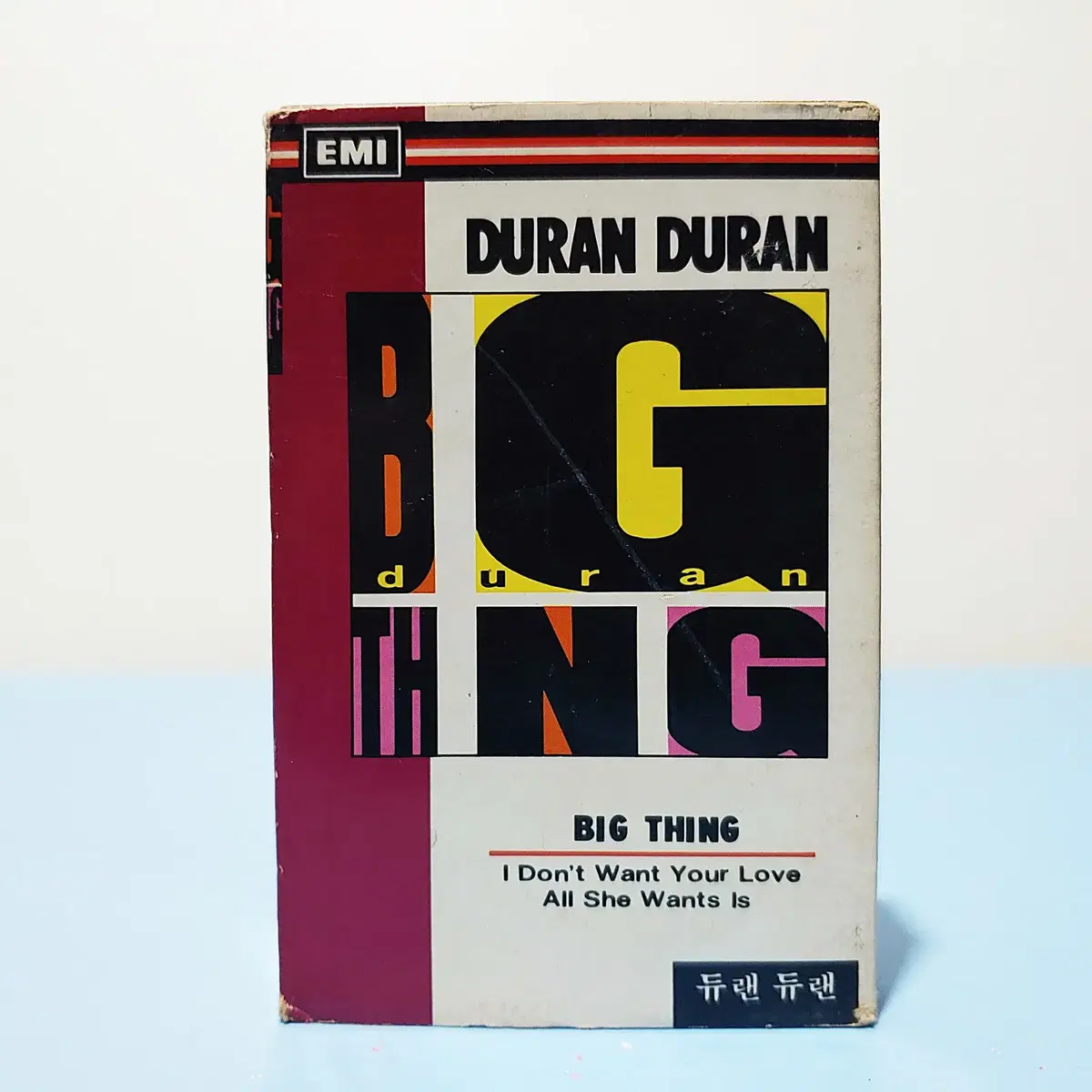 듀란듀란 big thing 카세트 테이프