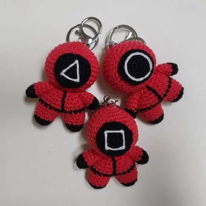 keyring (hand-made doll)