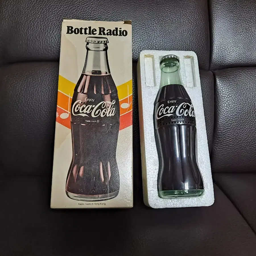 Coca Cola 빈티지라디오 1970'년대 콜렉션 코카콜라병 라디오