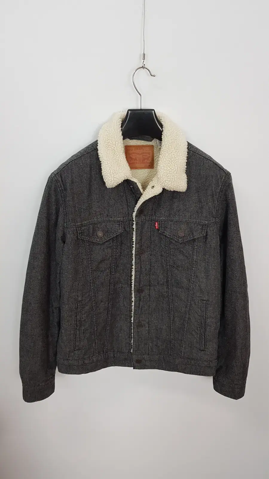 (M) Levi's Men's Furry Jeans Jacket