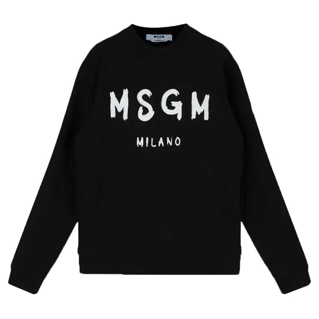 명품편집샵 MSGM 맨투맨 블랙 2000MM513 200000 99