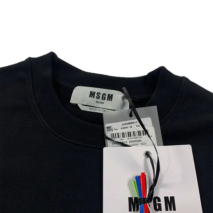 명품편집샵 MSGM 맨투맨 블랙 2000MM513 200000 99