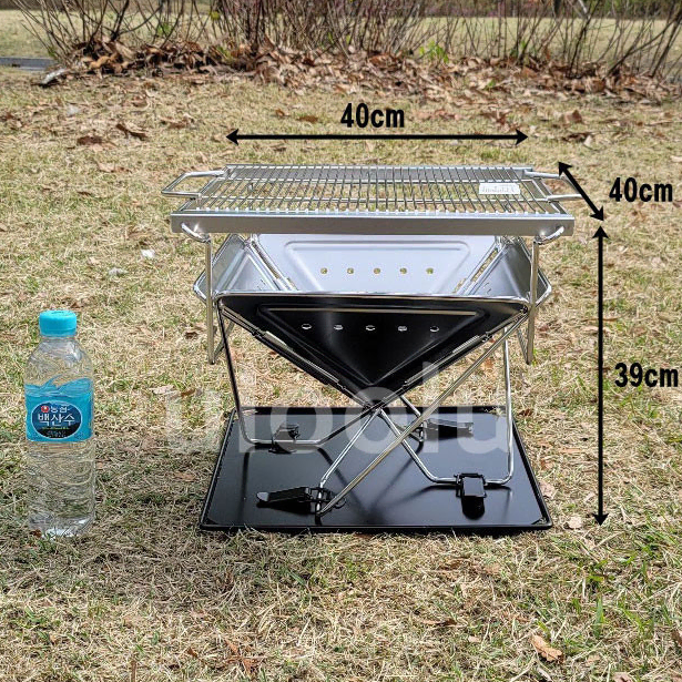 울루루캠핑 사각화로대 BBQ 새상품 미개봉