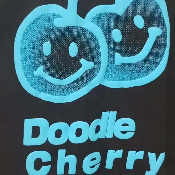 키르시 반팔티 새상품 BIG DOODLE CHERRY T-SHIRT