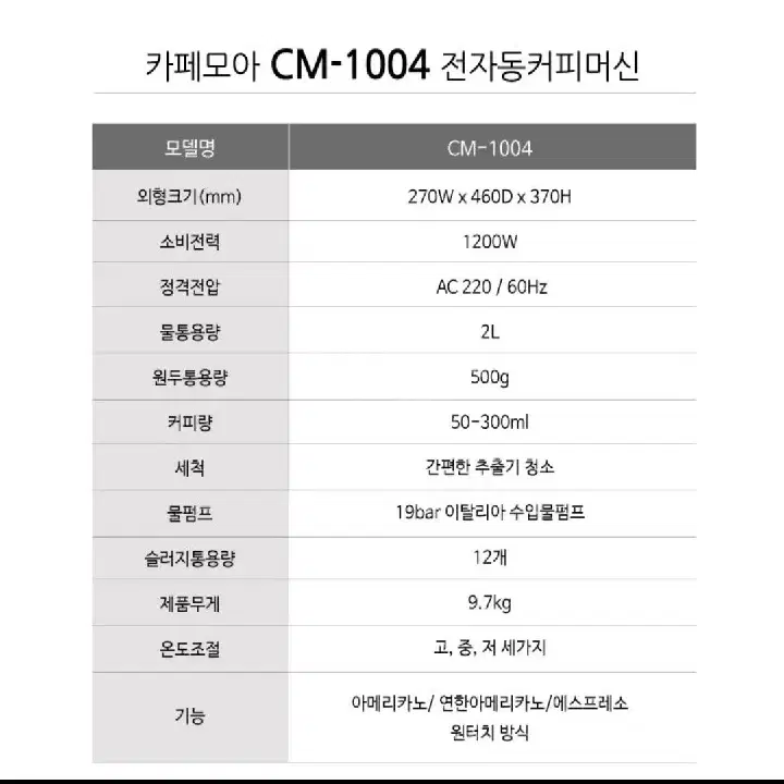 커피머신기 최저가로판매합니다(무료배송)