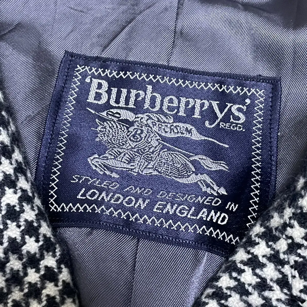 BURBERRYS 버버리 하운드투스 캐시울 코트