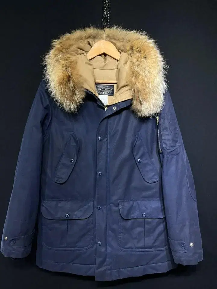 Pendleton Wax Cotton Goose Down Parka