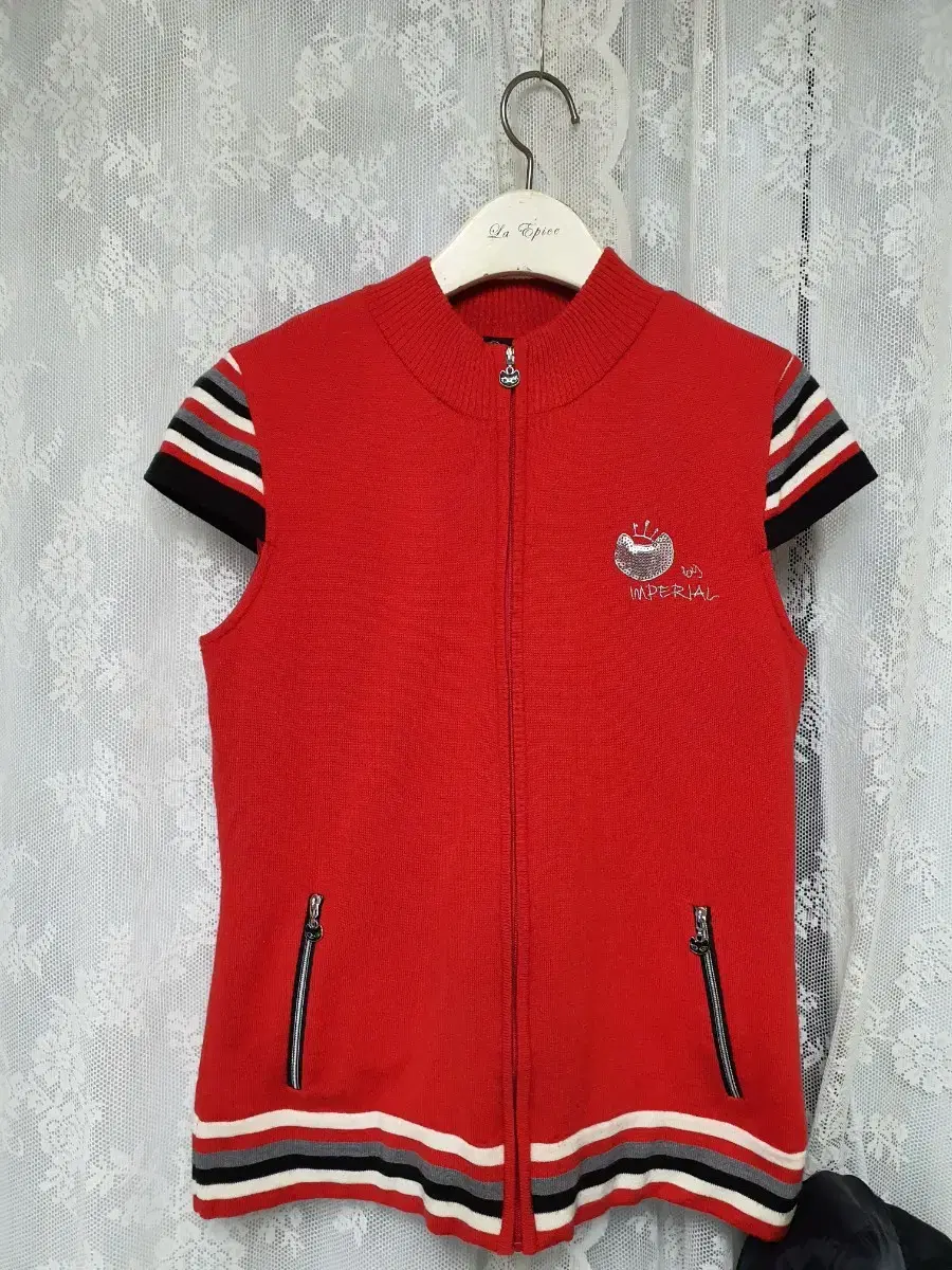 Imperial Golf Windproof Zip-Up Knit Vest