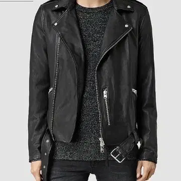 All Saints Kahawa Leather Rider Jacket