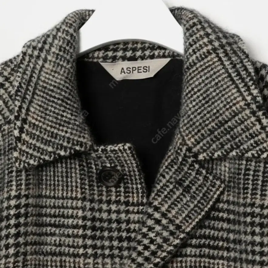 Aspesi check wool coat /아스페시체크울코트 msize