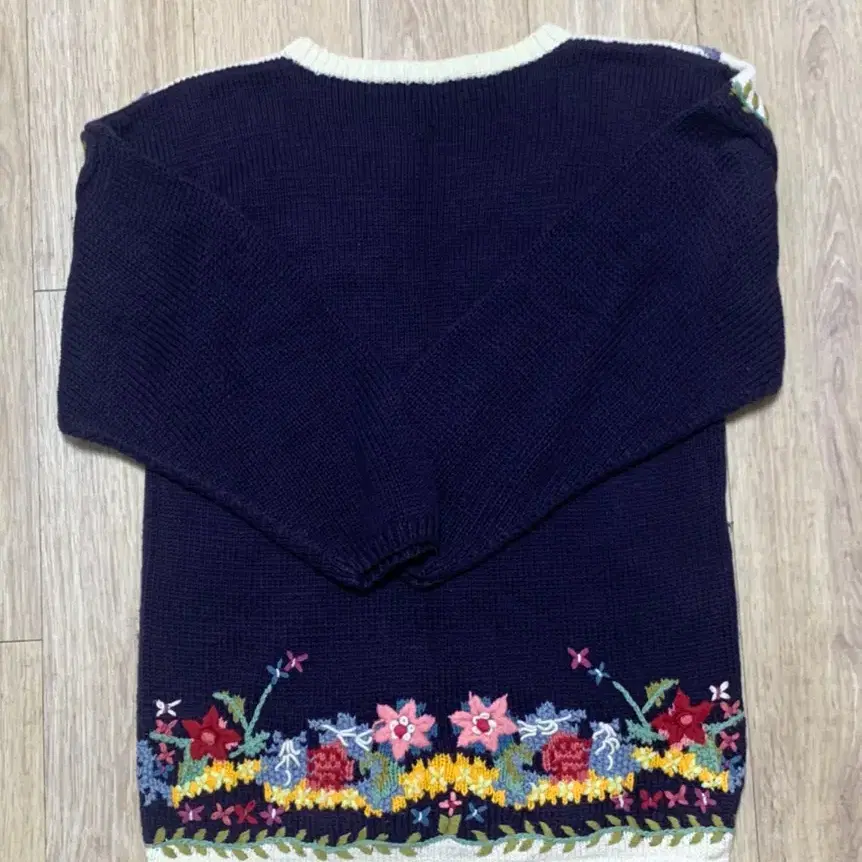  flower handmade knit 