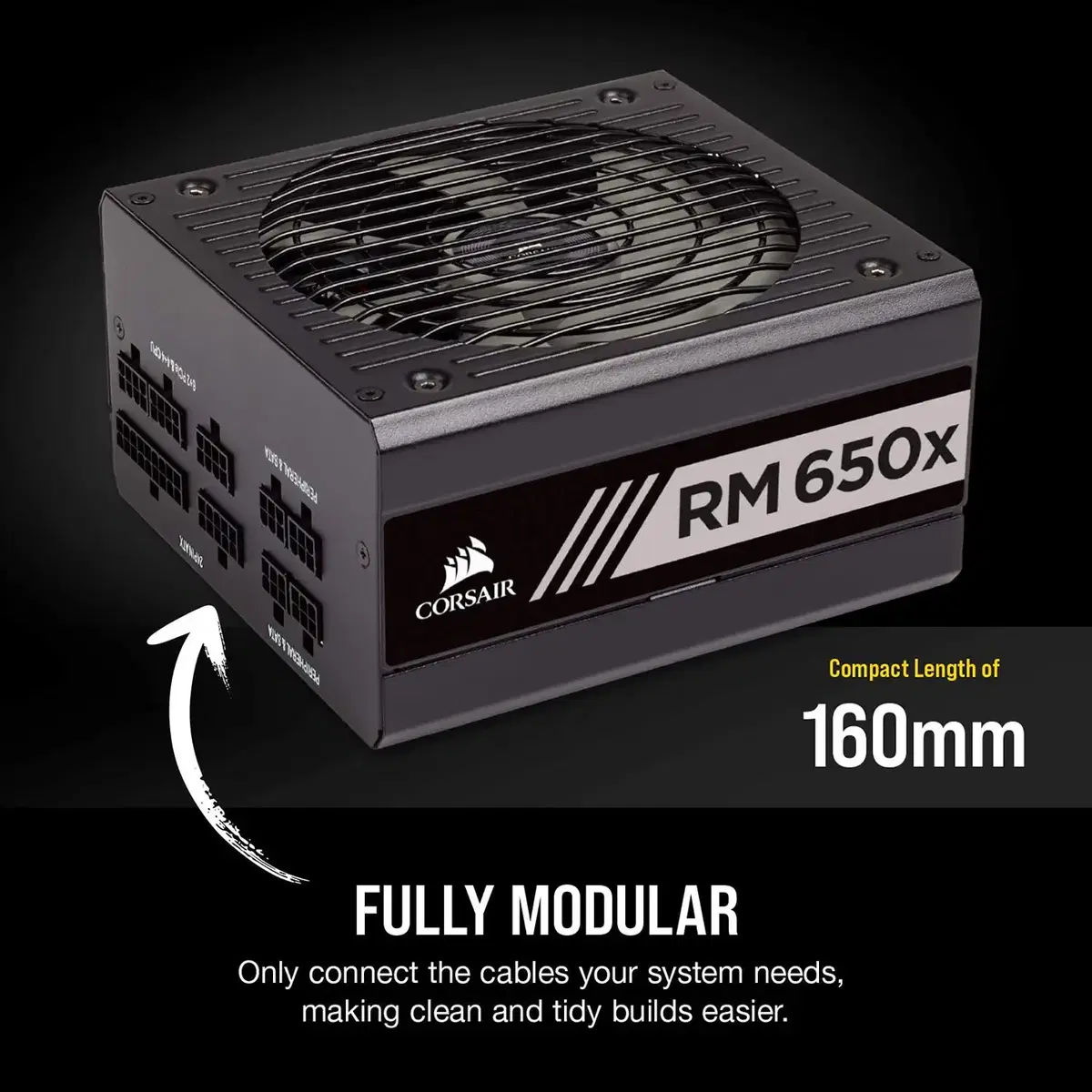 커세어 RM650x 650W 최상위 티어 80+ 골드 파워서플라이