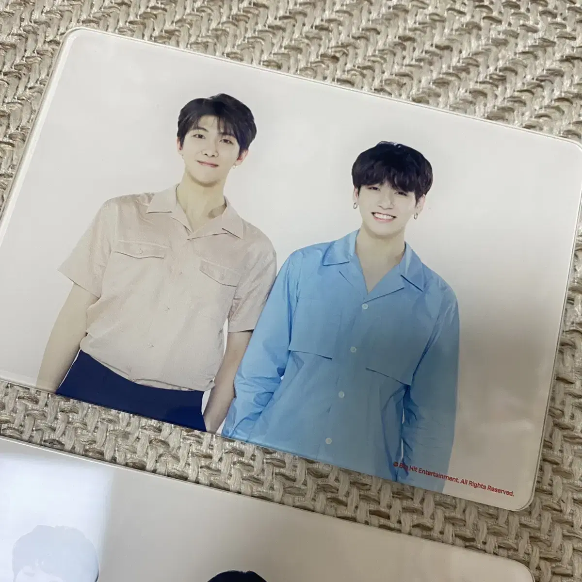 택포) 방탄 포토프레임 세트