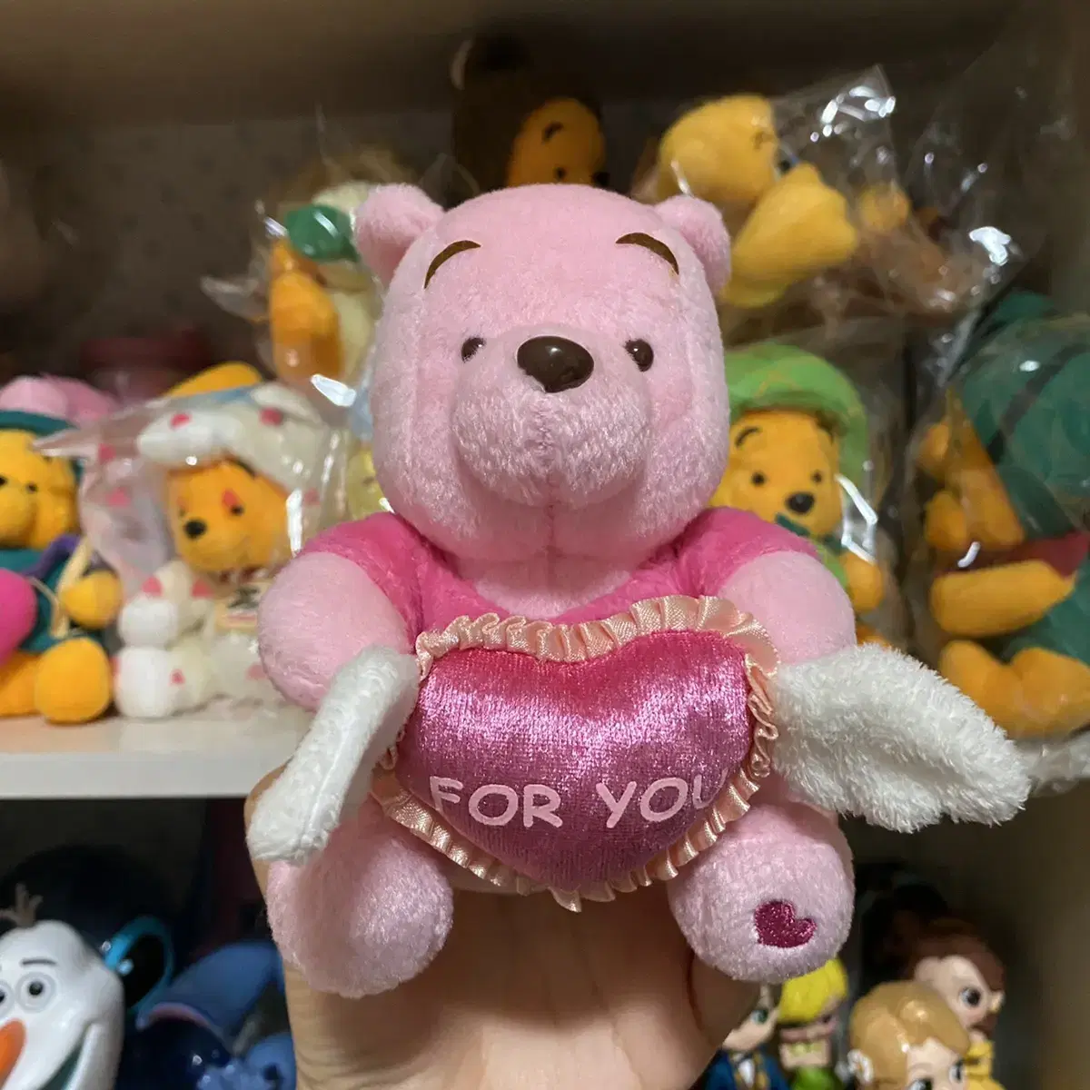 (Last Price) Pink Angel Winnie the Pooh Pooh Doll (Japanese Pooh, Pink Pooh)