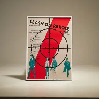 The Clash - On Parole Tour Poster Repro | 브랜드 중고거래 플랫폼
