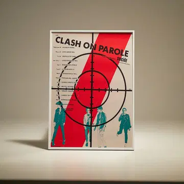 The Clash - On Parole Tour Poster Repro | 브랜드 중고거래 플랫폼